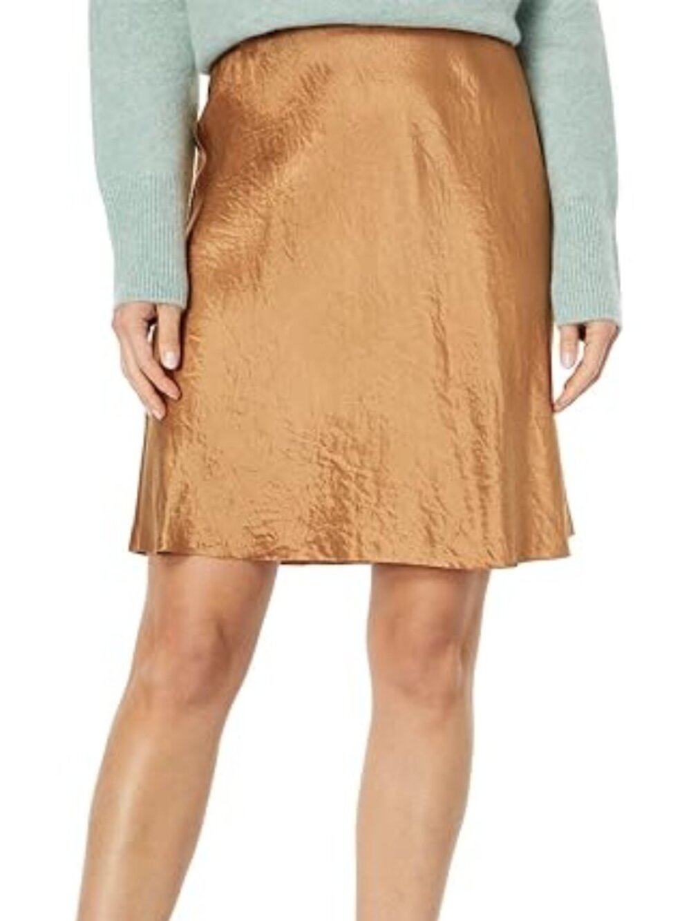 Vince Short Slip Skirt Copper Medium
